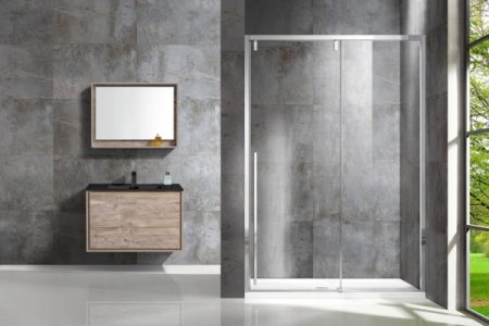 Душевая дверь Vincea Lugano 140 VDS-1L140CL-1 профиль Хром стекло прозрачное 