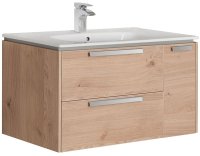 Тумба под раковину Roca Lago 80 857296444 подвесная Светлый дуб