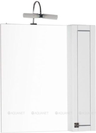 Зеркало-шкаф Aquanet Честер 85 белый 