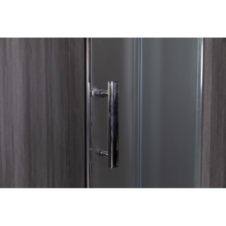 Душевой уголок Esbano ESD-8021 с поддоном 120x80 см, профиль хром, стекло рифленое 