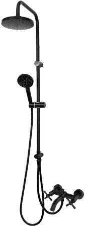 Душевая система Orange Mia M34-933b Черная 