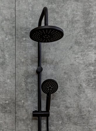 Душевая система Orange Mia M34-933b Черная 