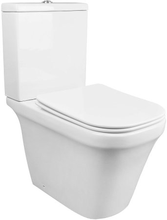 Унитаз компакт Azario Candy AZ-1503B с бачком и сиденьем Микролифт 