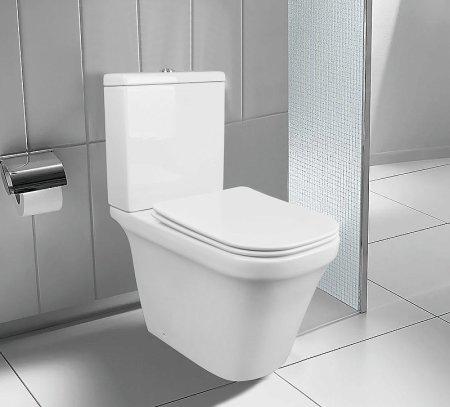 Унитаз компакт Azario Candy AZ-1503B с бачком и сиденьем Микролифт 