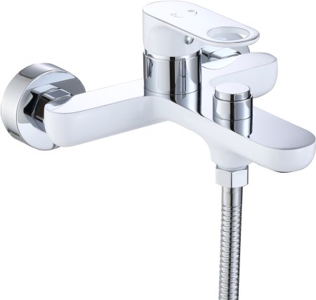 Смеситель для ванны D-Lin D130377-C, белый 
