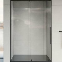 Душевая дверь Vincea Arno 120 VPS-1A120CLB профиль Черный стекло прозрачное Душевая дверь Vincea Arno 120 VPS-1A120CLB профиль Черный стекло прозрачное