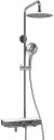 Душевая система WasserKRAFT A113.067.101.CH Thermo с термостатом Хром Белая 