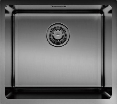 Мойка кухонная Omoikiri Tadzava 49-U-GM вороненая сталь 
