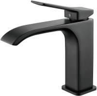 Смеситель для раковины Shevanik S4001H, черный