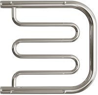 Полотенцесушитель водяной ДВИН D фокстрот 50/50 c полкой, хром