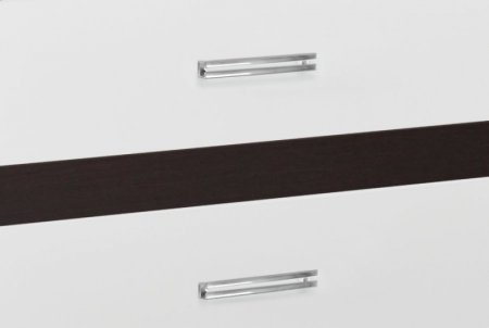 Тумба под раковину Style Line Сакура 80 Люкс Plus подвесная Белая Венге 