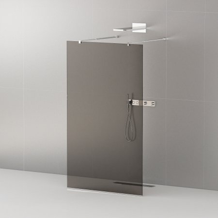 Душевая перегородка Cezares Liberta-L-2-120-GR-Cr 