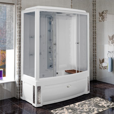 Душевой бокс Radomir Элис 1 правый, стекло матовое 