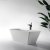 Ванна из искусственного камня Abber Berlin 170x75 AM9912 Белая без гидромассажа 