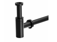 Сифон для раковины SantiLine SL-115 черный матовый