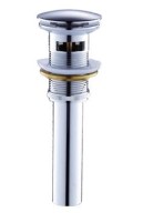 Донный клапан без перелива SantiLine SL-106 Хром