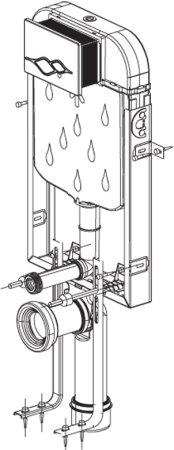 Система инсталляции для унитазов Creavit GR5001.00 