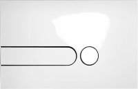 Кнопка смыва Jacob Delafon E4326-00 белая