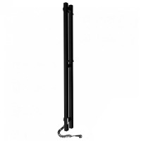 Полотенцесушитель электрический Laris Прайм Дуэт ЧК 1200х80 Э черный Полотенцесушитель электрический Laris Прайм Дуэт ЧК 1200х80 Э черный