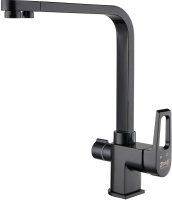 Смеситель для кухонной мойки Zorg Clean Water ZR 334 YF black
