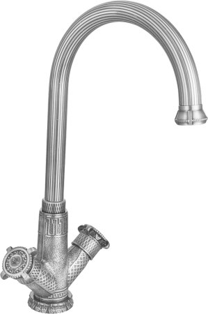 Смеситель Zorg Antic A 1003K-SL для кухонной мойки 