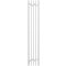 Полотенцесушитель электрический Point Фрея PN20732W П2 180x1200 диммер слева, белый