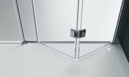 Душевая дверь BelBagno Albano 140 ALBANO-BS-13-40+100-C-Cr профиль Хром стекло прозрачное 