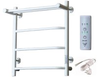 Полотенцесушитель электрический с полочкой (лесенка) Тругор Пэк сп 6 П 60х50 см, белый