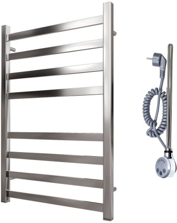 Полотенцесушитель электрический Point Меркурий PN83158E П8 500x800 левый/правый, хром 