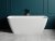 Ванна отдельностоящая матовая 180x81 Salini AGATHA 100221M 