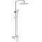 Душевая система Rose R1436F, белый/хром