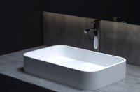 Раковина накладная матовая 54,5x34,5 Salini CALLISTA 104 1101204SM