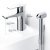 Смеситель для раковины AM.PM Gem F90A03000 с гигиеническим душем Хром 