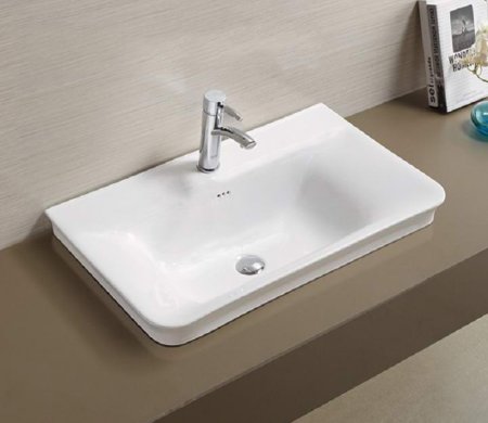 Раковина CeramaLux 851-80 накладная 