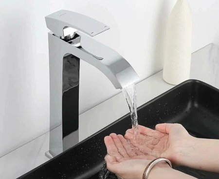 Смеситель для раковины Gappo G07 G1007-81 Хром 