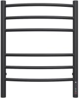 Полотенцесушитель электрический Terminus Классик П6 450х60 КС, черный муар