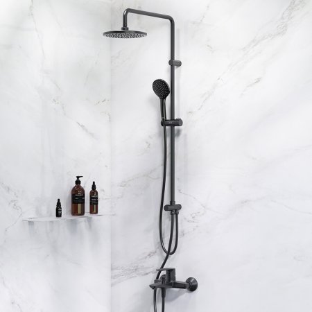 Душевая система AM.PM Gem F42890A14 Черная 