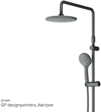 Душевая система AM.PM Gem F42890A14 Черная 