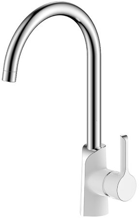 Смеситель для кухни Gappo G03-8 G4003-8 Белый Хром 