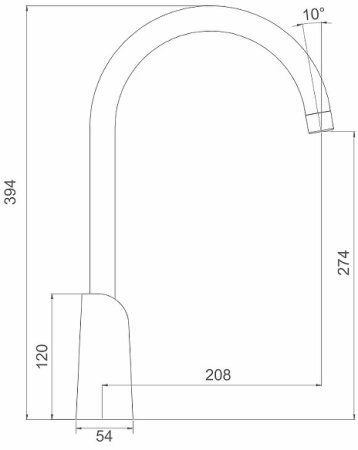 Смеситель для кухни Gappo G03-8 G4003-8 Белый Хром 