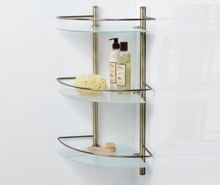 Полка WasserKRAFT K-3533 угловая 