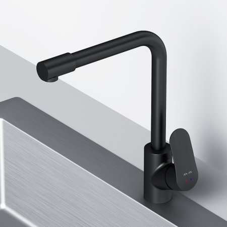 Смеситель для кухни AM.PM Like F8005722 Черный 