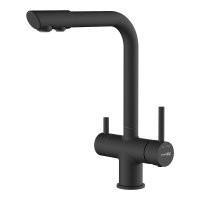 Смеситель WasserKRAFT A8367 для кухонной мойки, черный