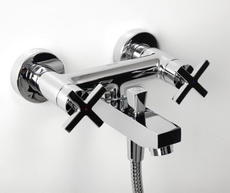 Смеситель WasserKRAFT Weser 7801 для ванны с душем 