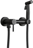 Гигиенический душ со смесителем Haiba HB5510-7 Черный матовый