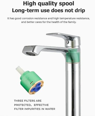 Смеситель для раковины Frap H71 F1071-2 Хром 