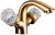Смеситель для раковины Boheme Crystal 311-CRST Бронза 