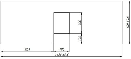 Столешница под раковину Allen Brau Priority 120 1.31012.M Мрамор 