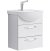 Тумба под раковину Aqwella Аллегро 50 Agr.01.05/2 подвесная Белая 