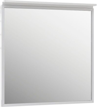 Зеркало Allen Brau Priority 80 1.31015.02 с подсветкой Серебро браш 